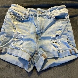 Light Blue Jean Shorts